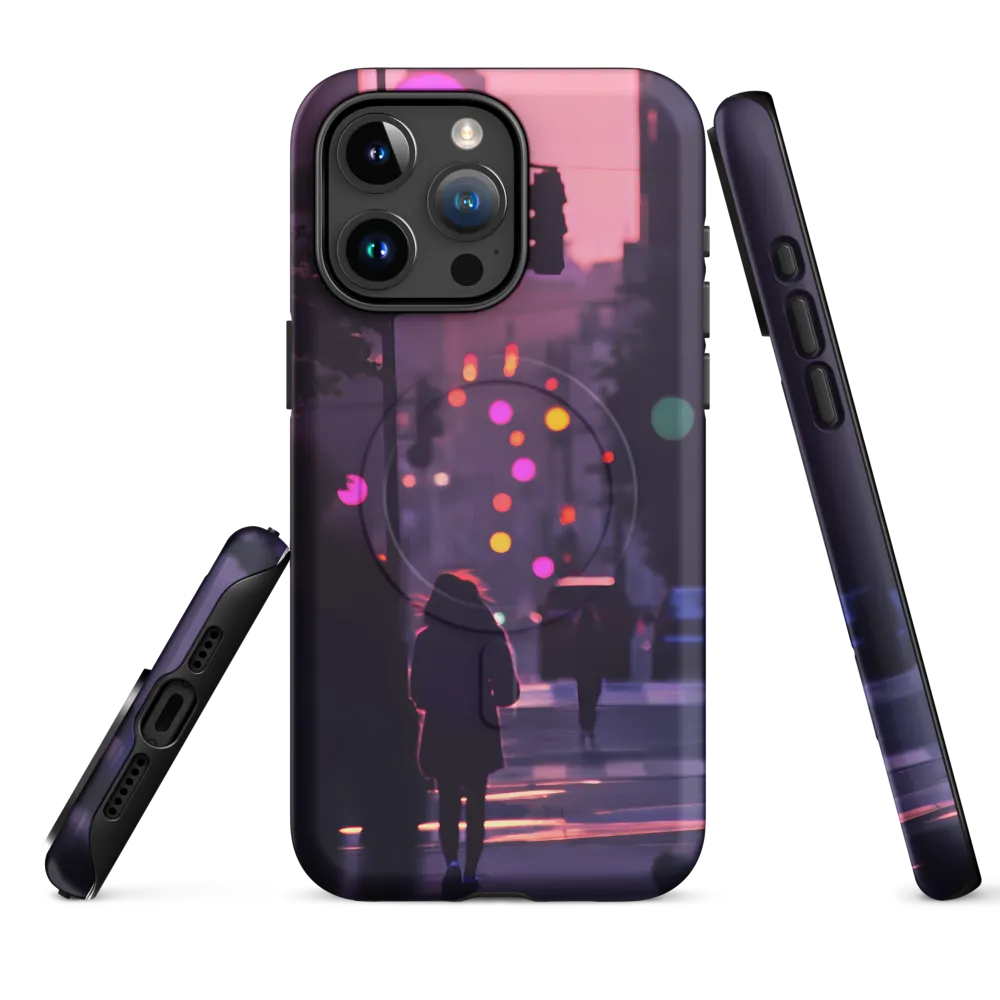 City Silhouettes at Dusk | Phone Case |  15 Pro Max | MagSafe® Tough Case | Matte