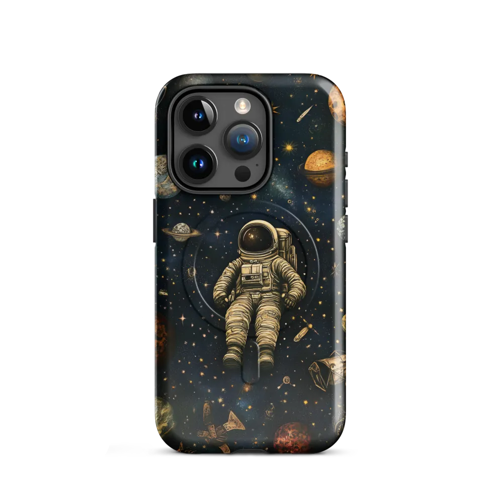 Cosmic Voyage: An Astronaut's Solitude