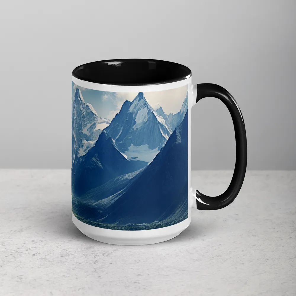Mountain Landscape with River | Mug