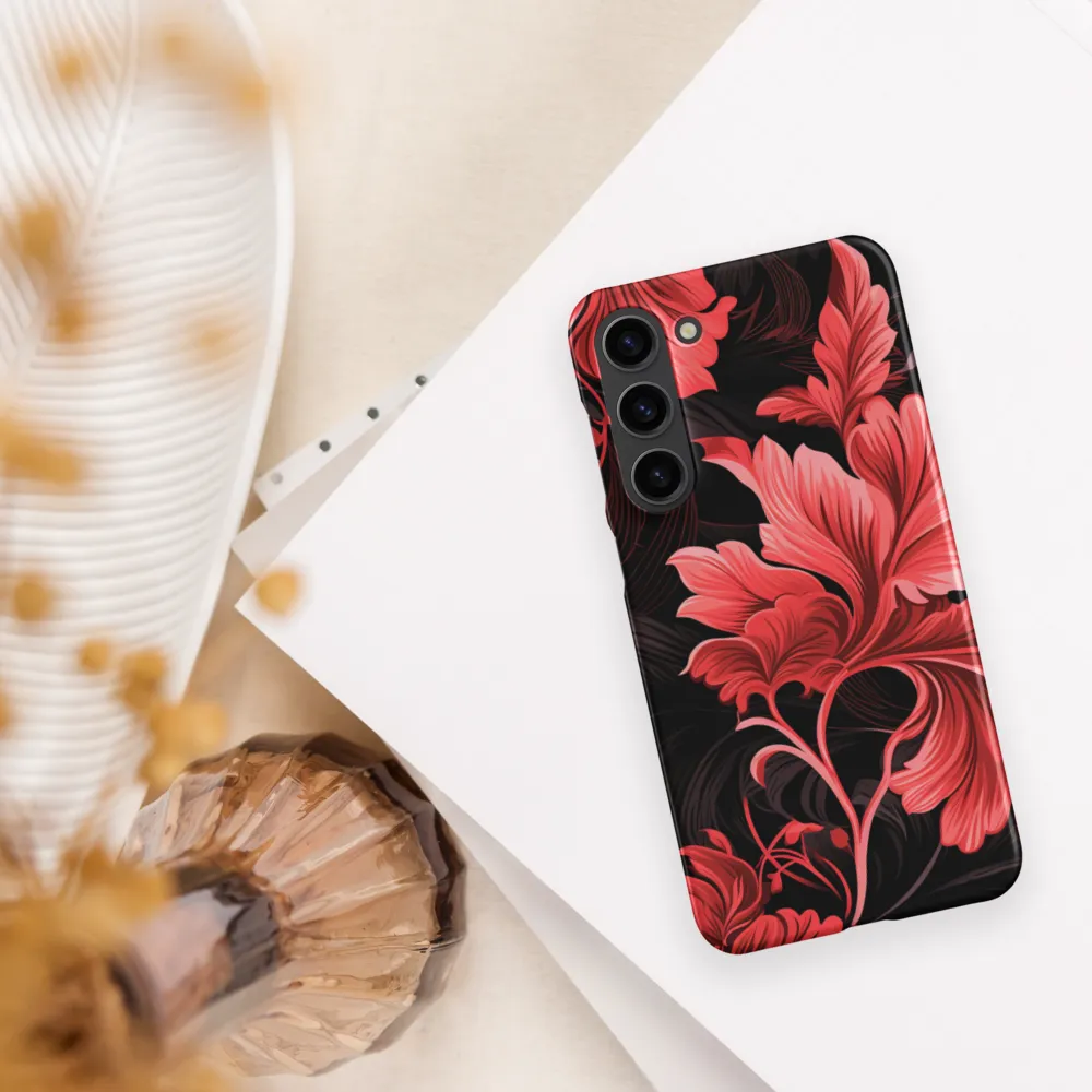 Tropical Elegance in Red