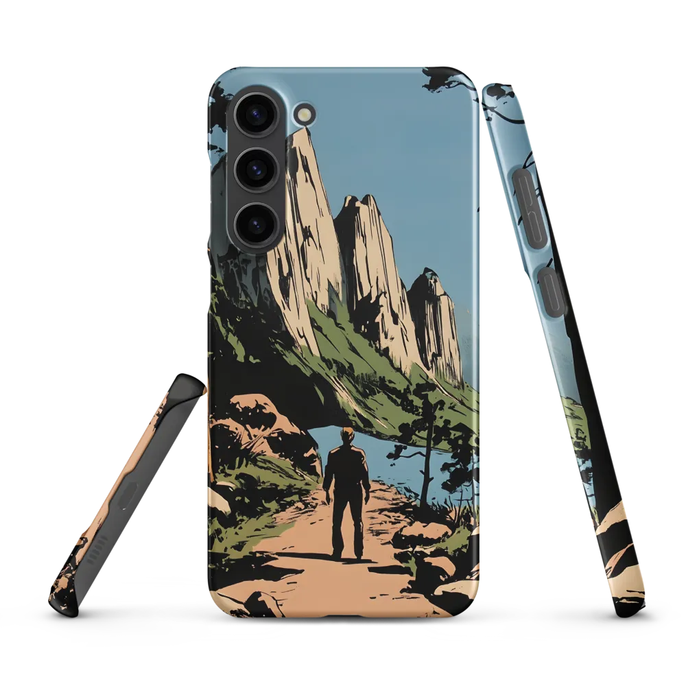 Path of Contemplation | Phone Case |  S23 Plus | Snap Case | Matte
