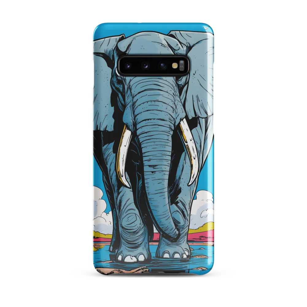 Majestic Presence: The Elephant | Phone Case |  S10 Plus | Snap Case | Glossy