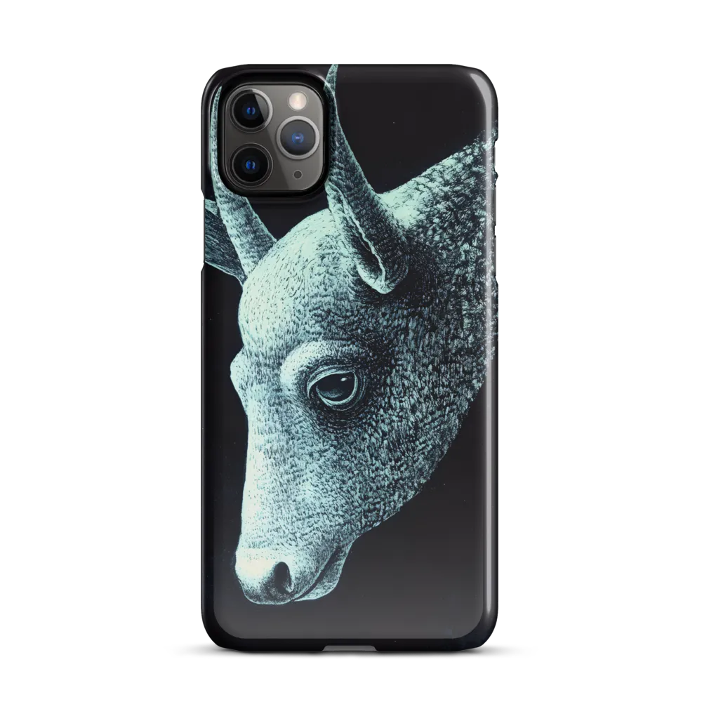 Ethereal Bull's Head | Phone Case |  11 Pro Max | Snap Case | Glossy