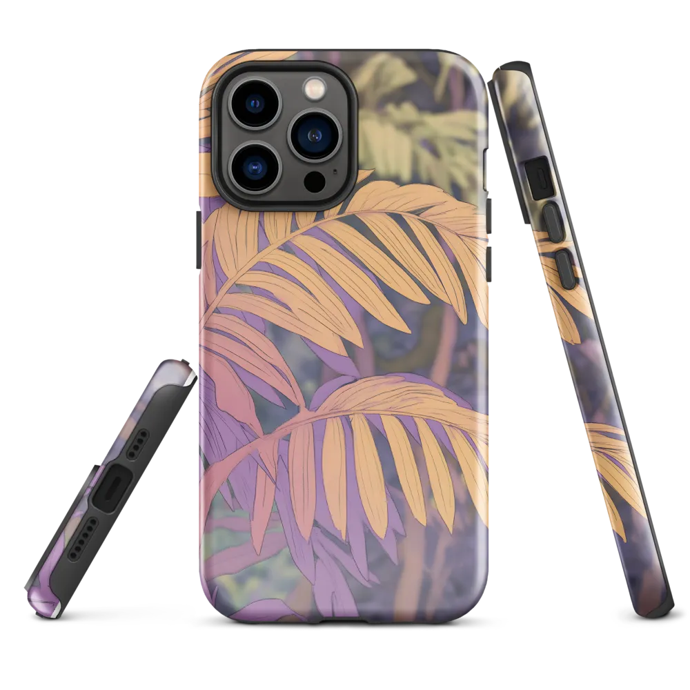 Harmonious Leaves in Digital Twilight
