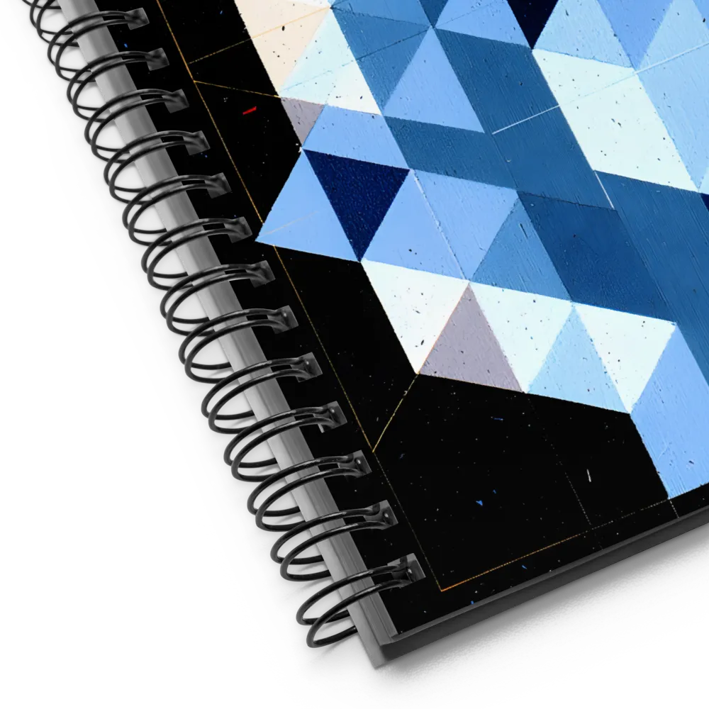 Blueprint of Depth | Spiral Notebook