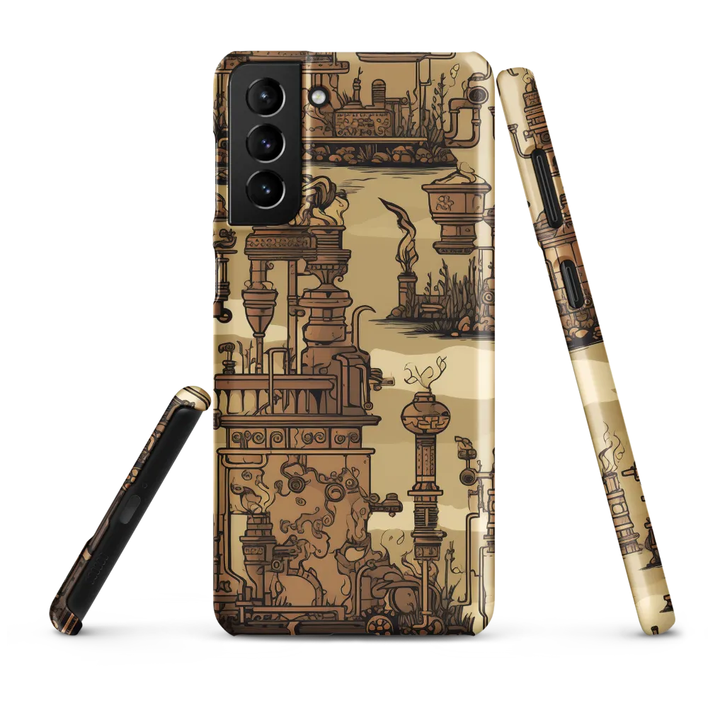 Whimsical Industrial Landscape