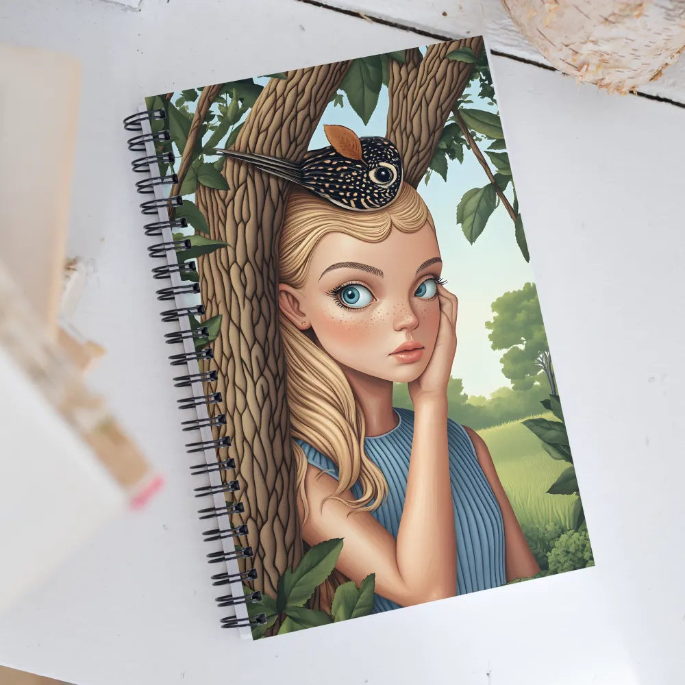 Whispers of Nature | Spiral Notebook