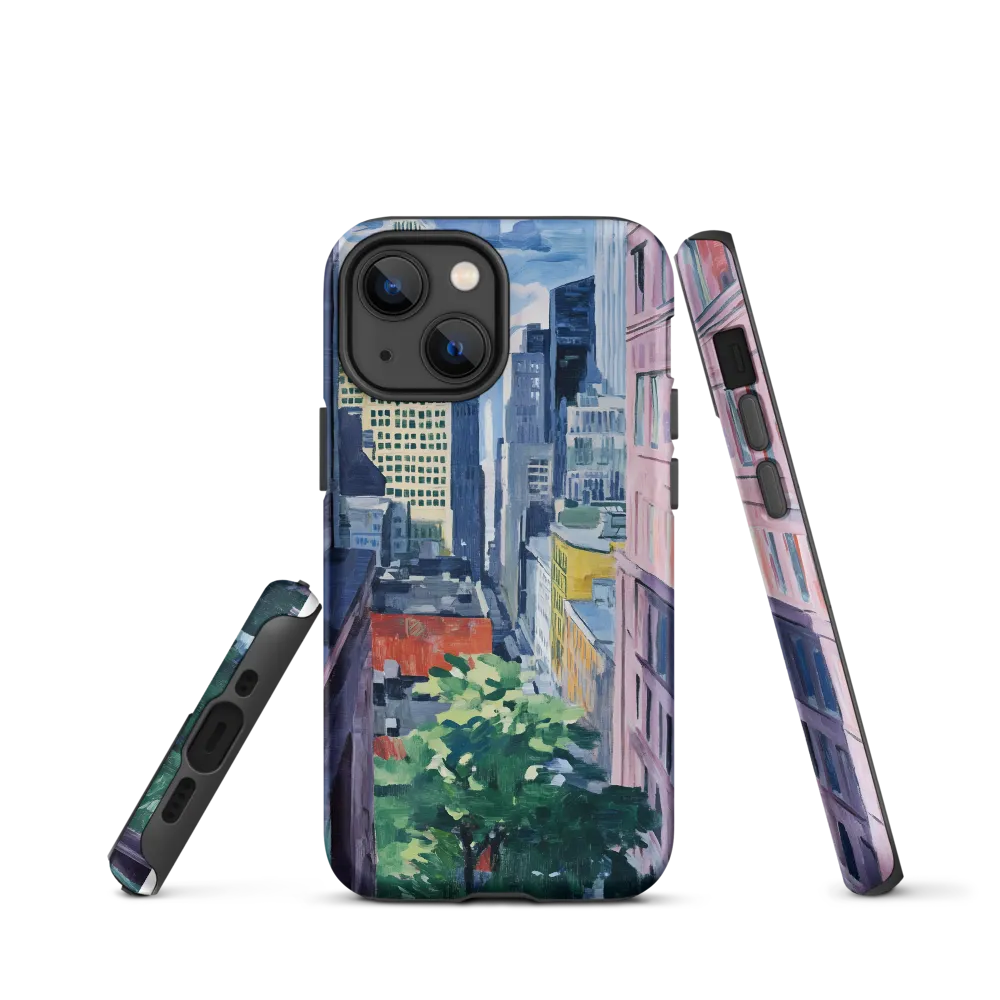 Urban Symphony: A Cityscape in Color