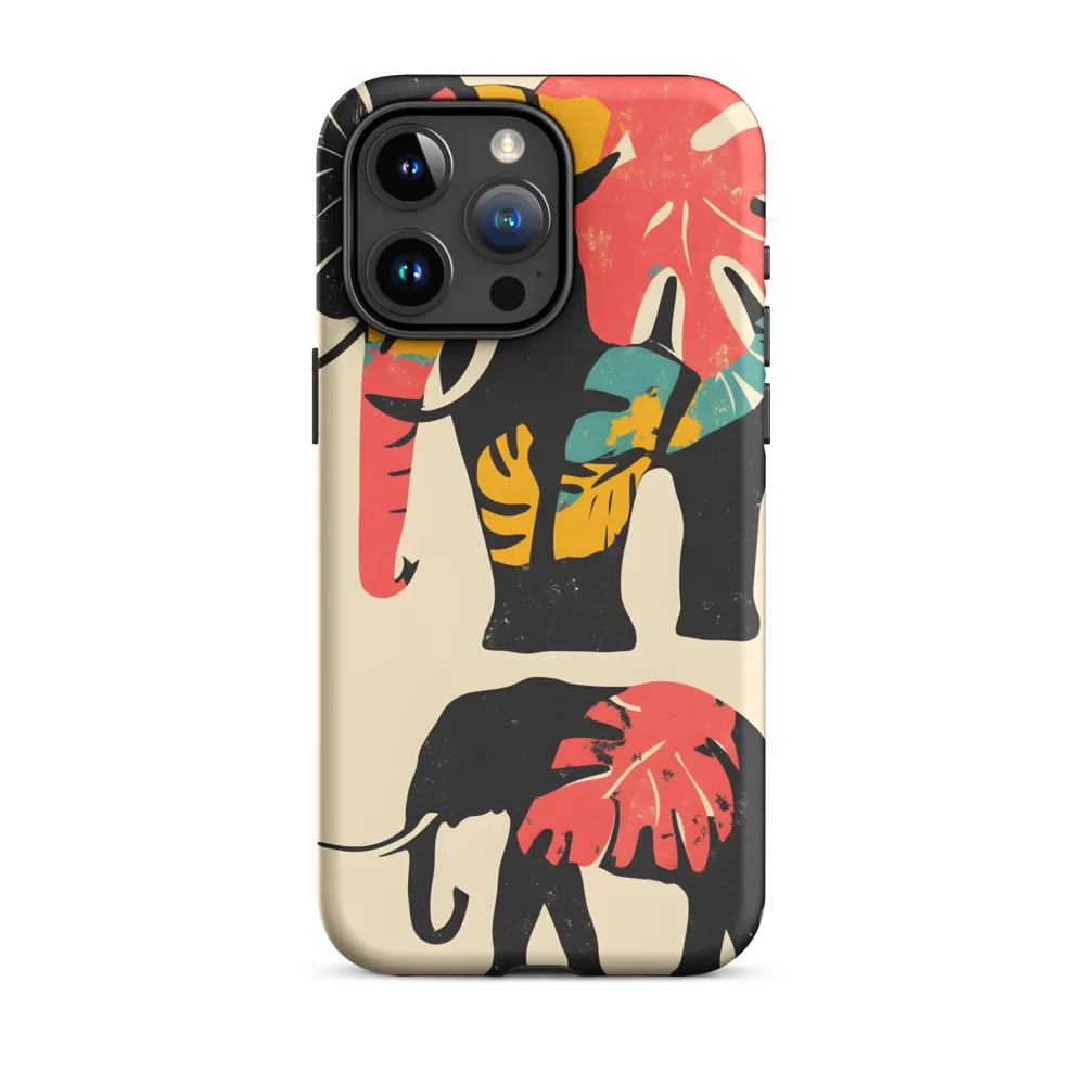 Tropical Elegance: The Elephant's Dance