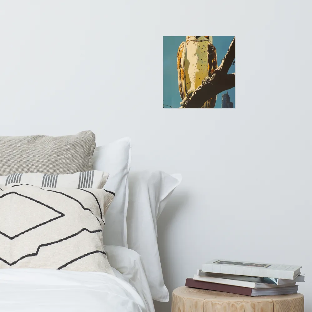 The Guardian of the Urban Wild | Poster | 12″×12″