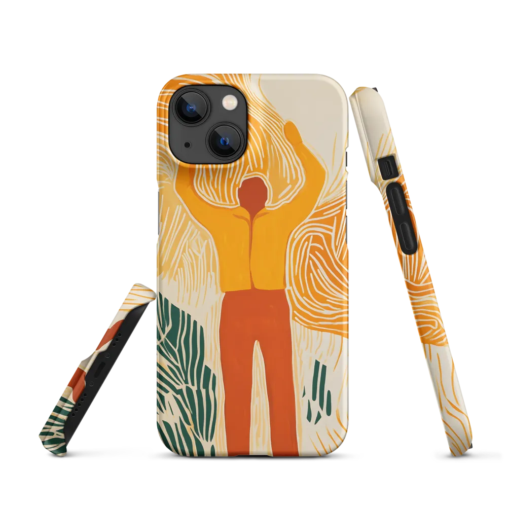 Embodying Nature's Flow | Phone Case |  14 | Snap Case | Matte