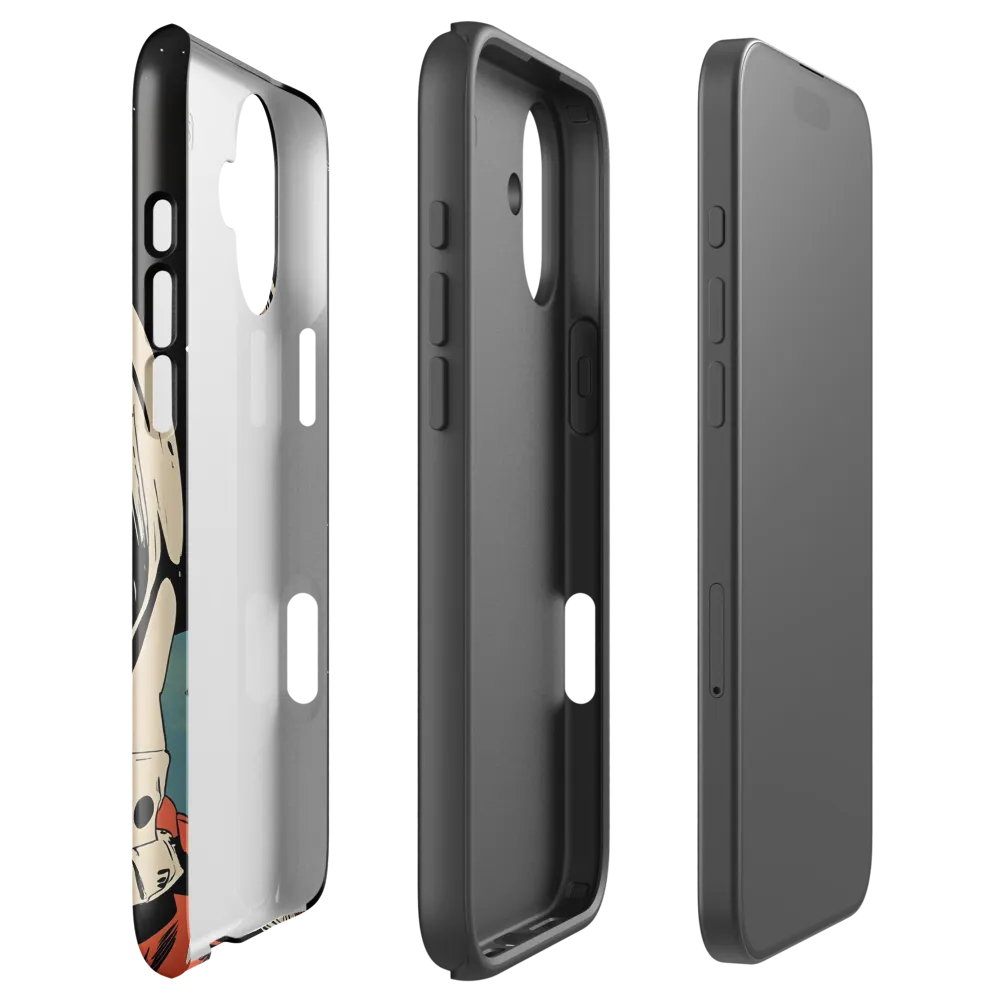 Gaze of the Astronaut | Phone Case |  16 Plus | Tough Case | Glossy