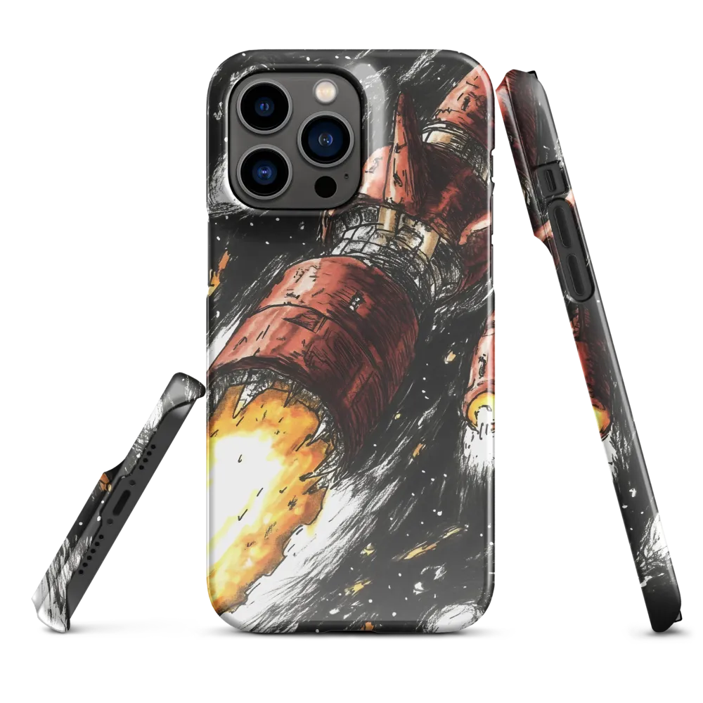 Ignition in the Abyss | Phone Case |  14 Pro Max | Snap Case | Glossy