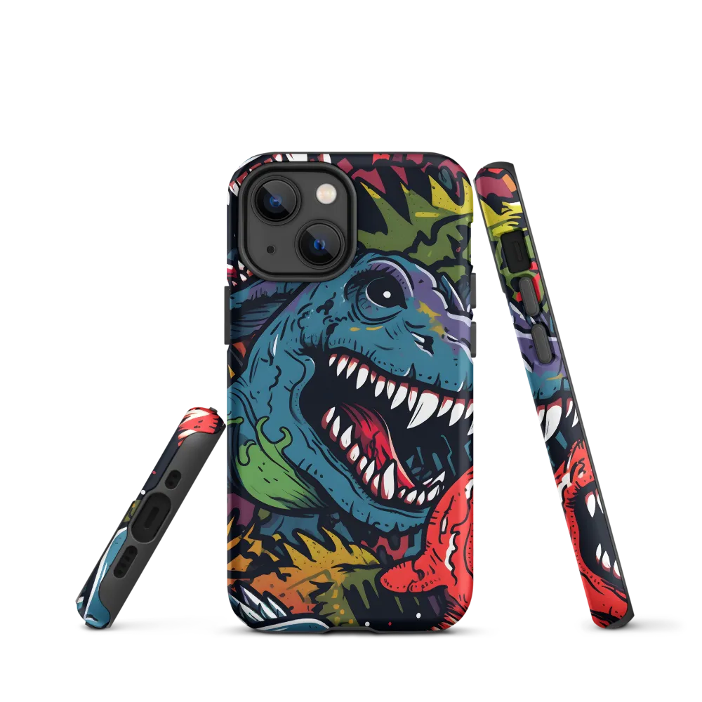 Dino Mania: A Colorful Frenzy