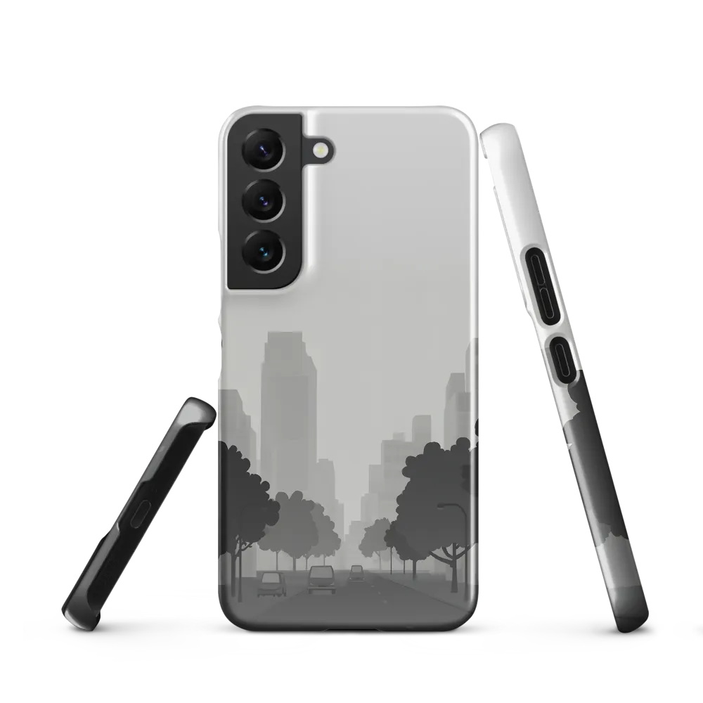 Avenue in Grayscale