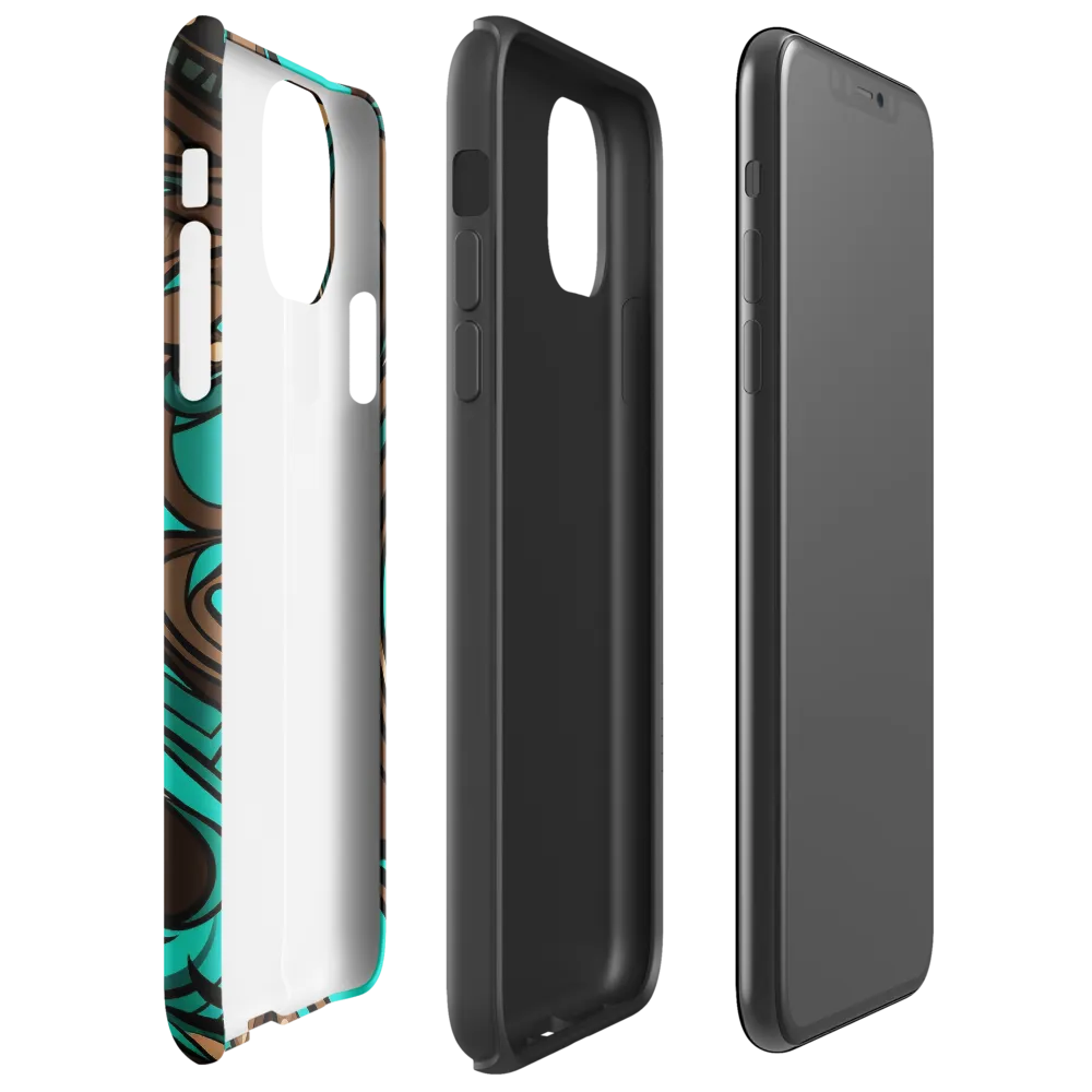 Fluctuating Currents | Phone Case |  11 Pro Max | Tough Case | Glossy