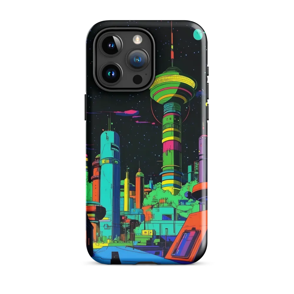 Neon Dreams: A Futuristic Cityscape