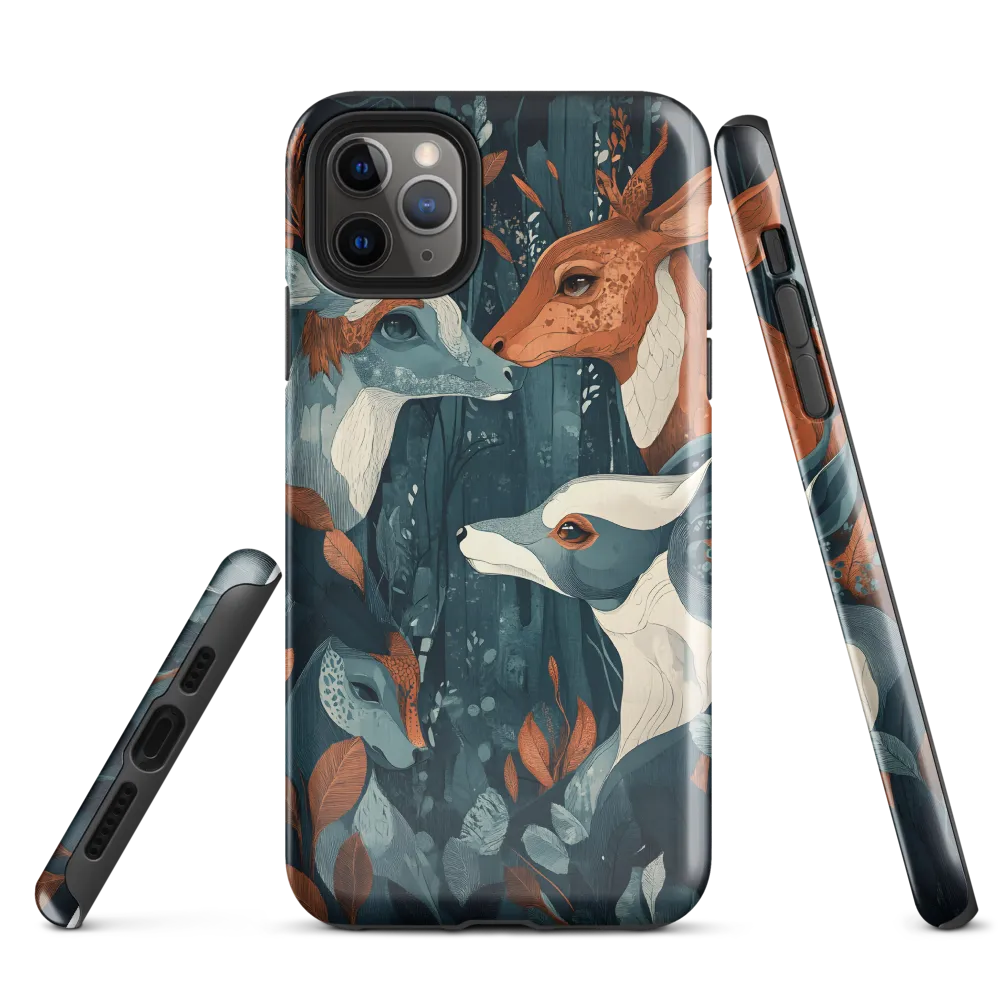 Curious Encounters in the Woodland | Phone Case |  11 Pro Max | Tough Case | Glossy