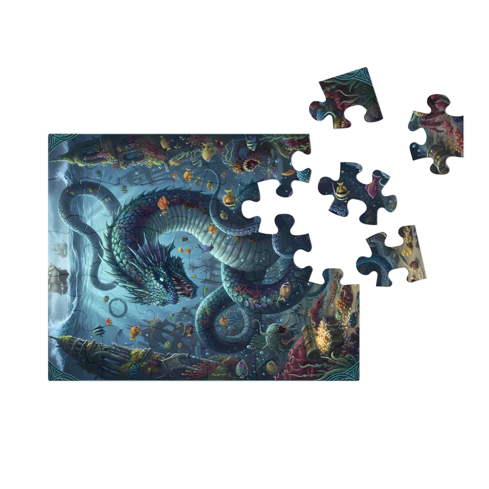 Leviathan's Hoard 
 Jigsaw Puzzle in Tin Box