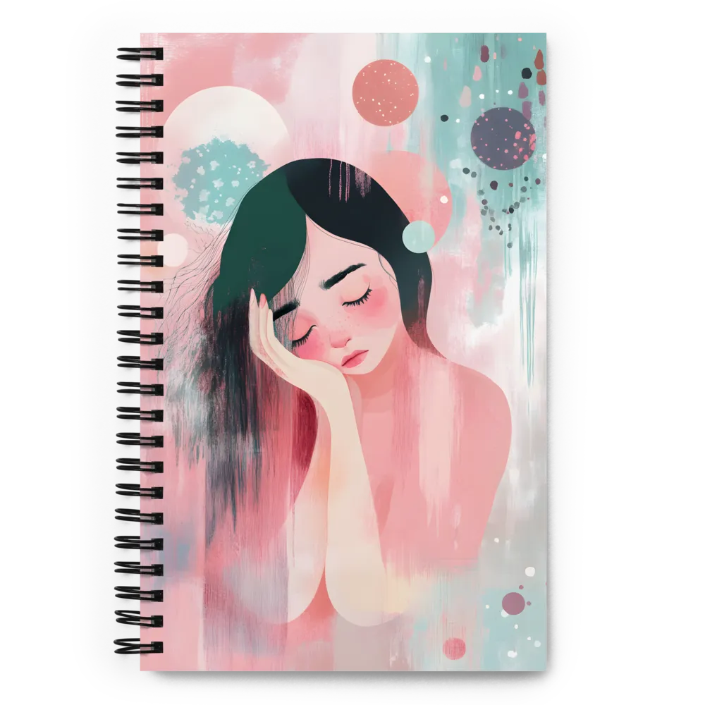 Whispers of Melancholy | Spiral Notebook