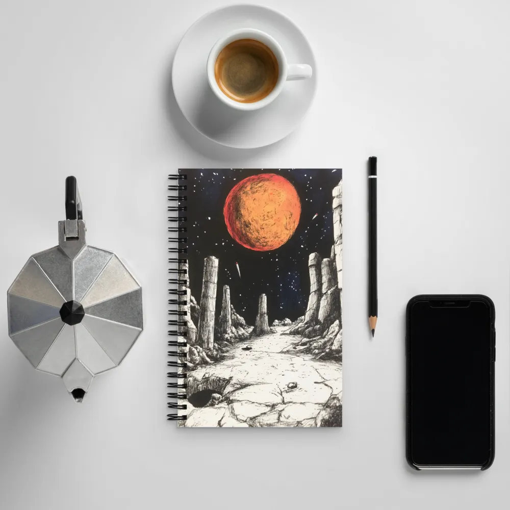 Celestial Desolation | Spiral Notebook