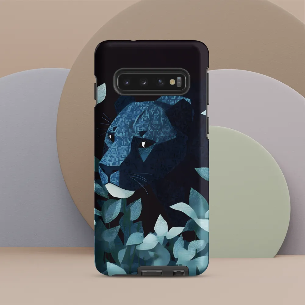 Lurking Blue: The Panther's Gaze