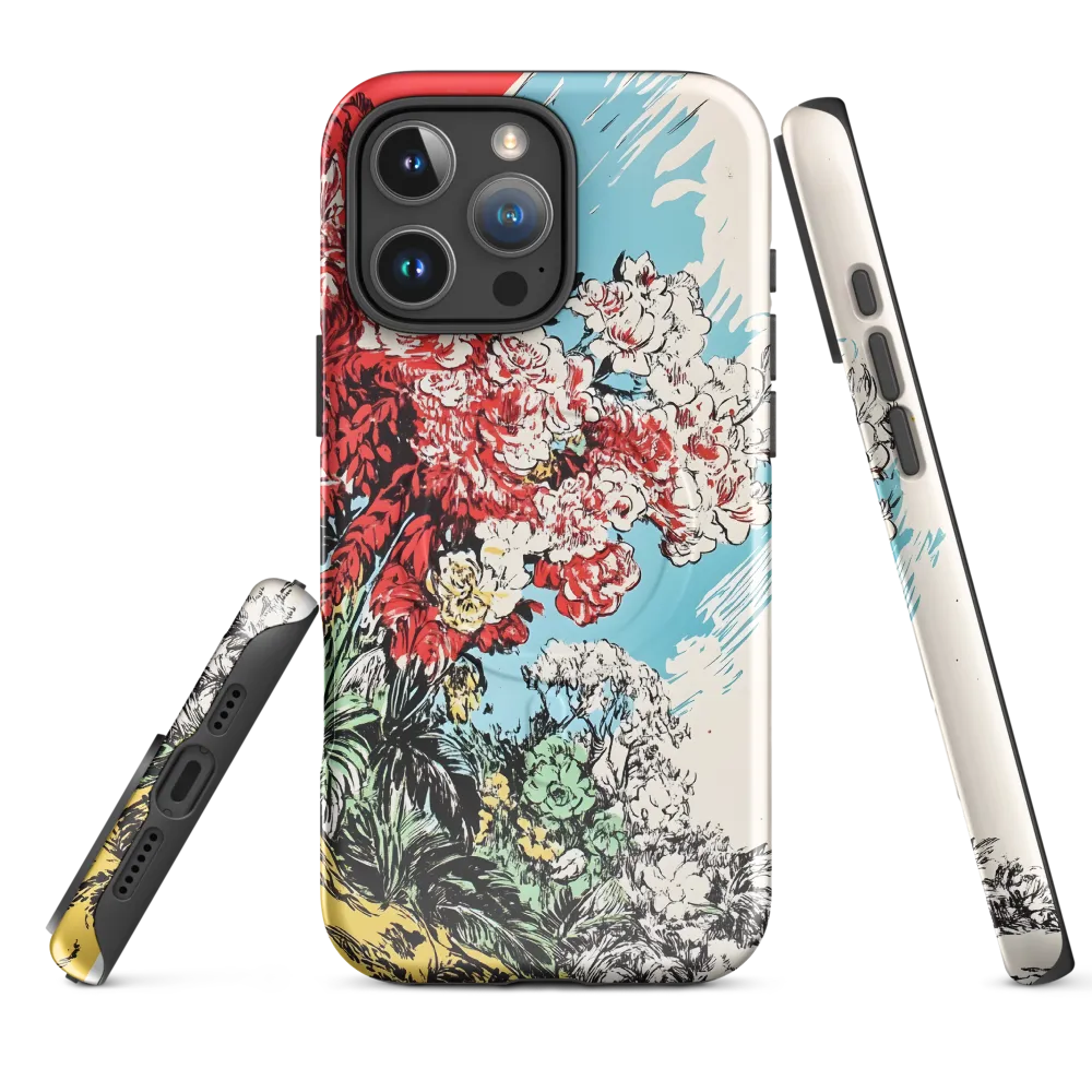 Floral Symphony in Bold Colors