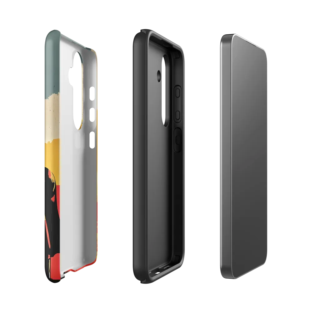 Hero in the Urban Dawn | Phone Case |  S24 | Tough Case | Matte