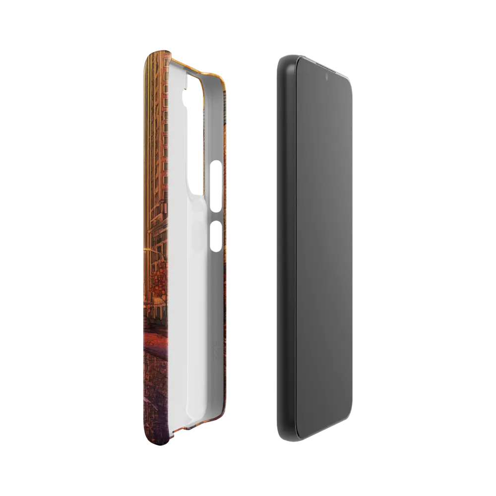 Reflections of a Vibrant City | Phone Case |  S22 | Snap Case | Matte