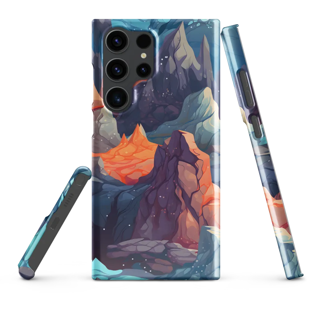 Mystical Peaks of Imagination | Phone Case |  S23 Ultra | Snap Case | Glossy