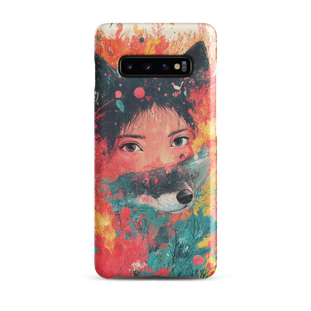 Harmony of Spirit: Girl and Wolf