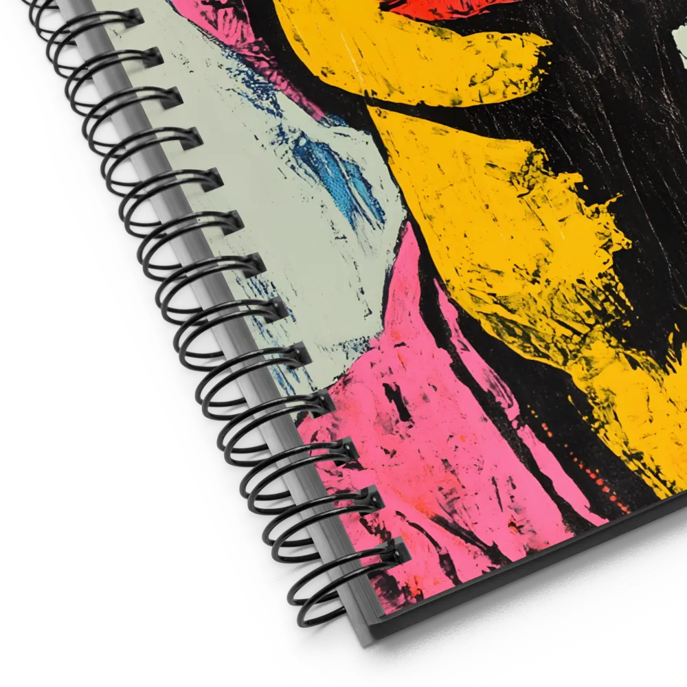 Serene Vibes of Pop Art | Spiral Notebook