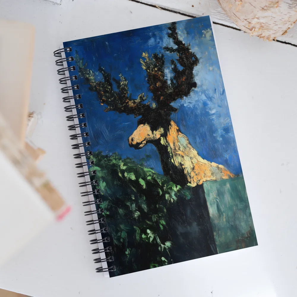 The Majestic Deer in Nature | Spiral Notebook