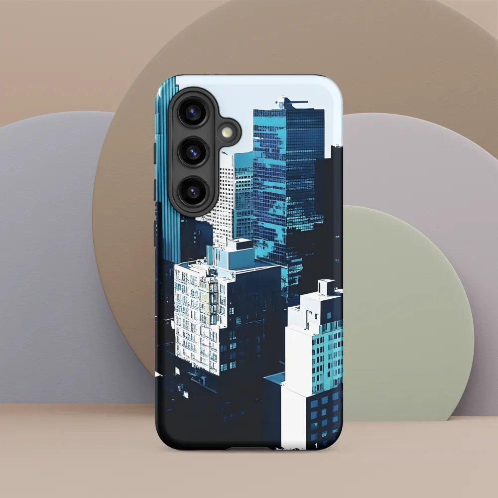 Urban Serenity: A Minimalist Cityscape