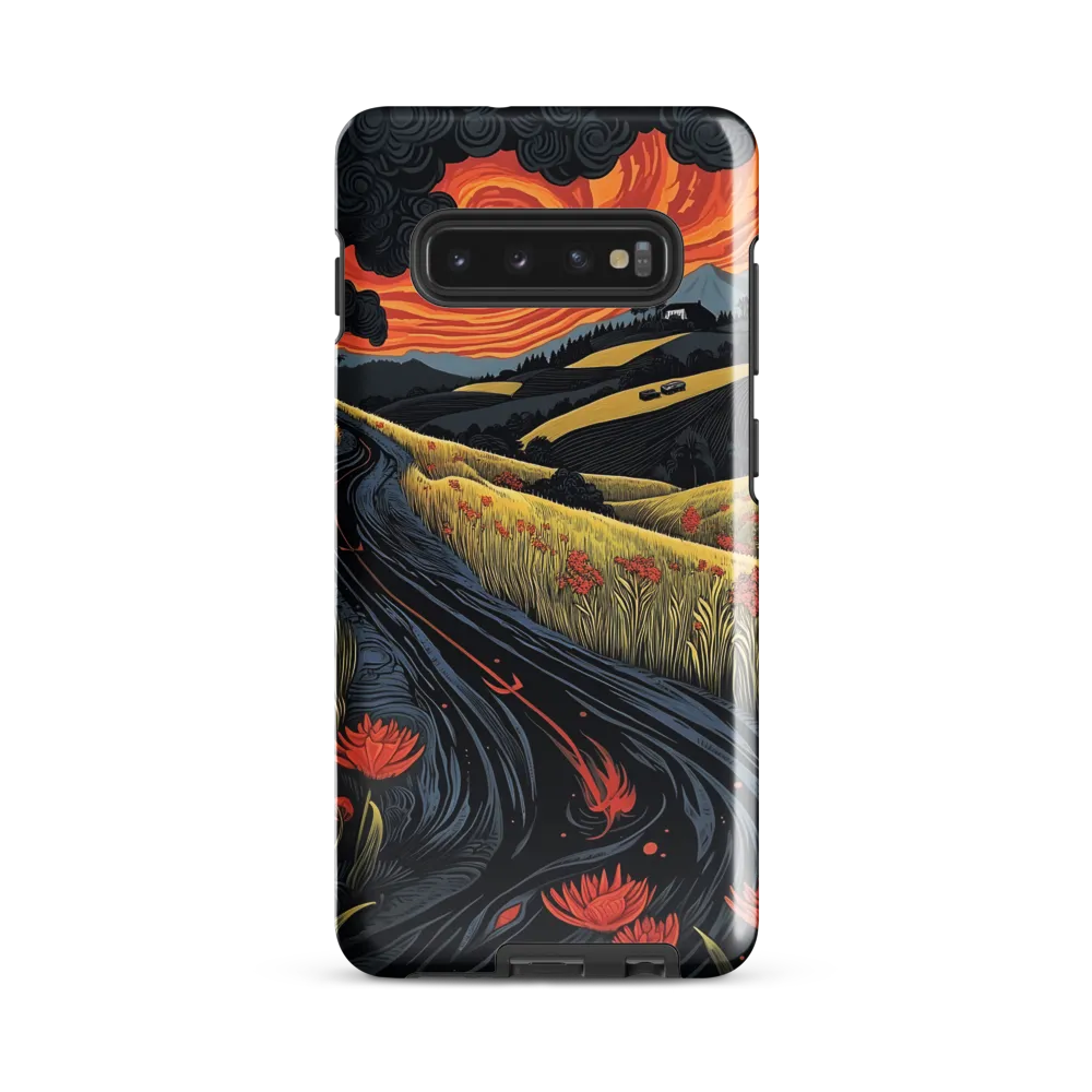 Whispers of the Winding Road | Phone Case |  S10 Plus | Tough Case | Glossy