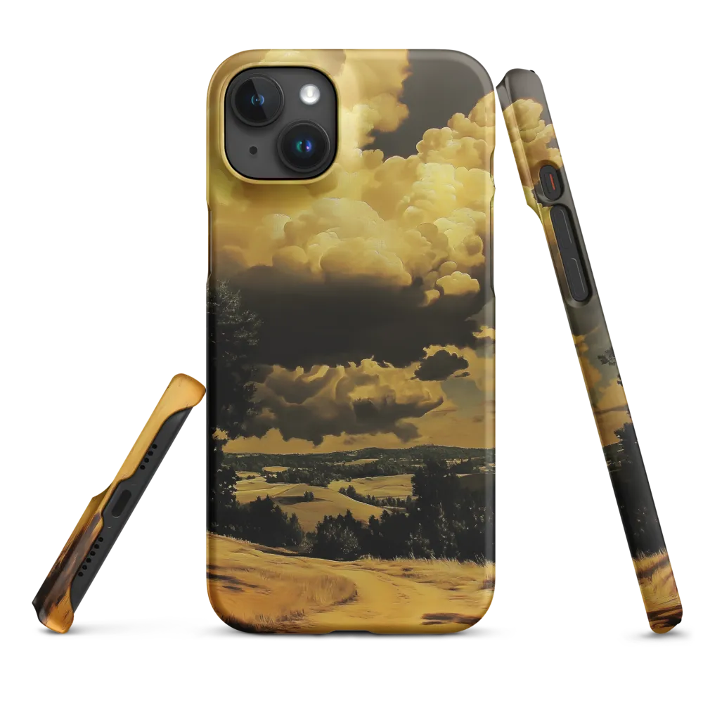 Golden Serenity in the Landscape | Phone Case |  15 Plus | Snap Case | Matte