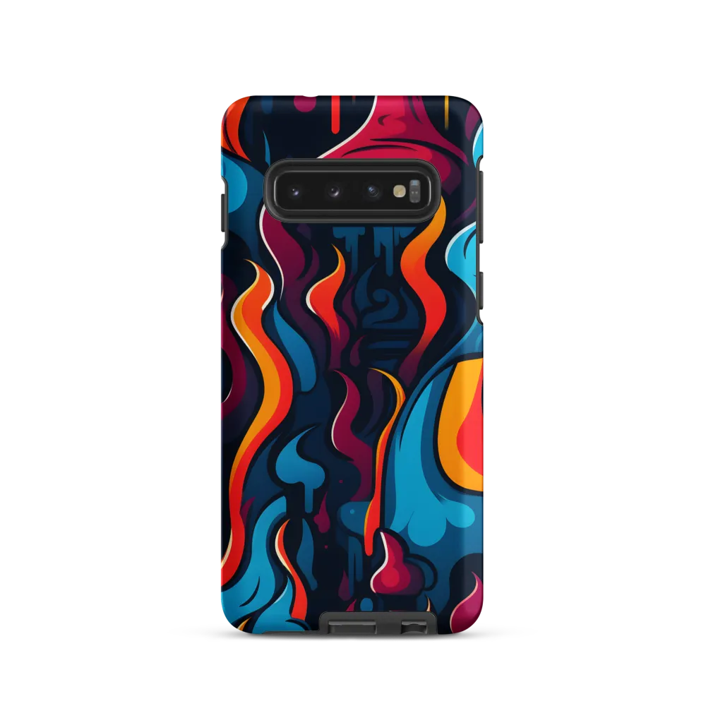 Fire and Strategy | Phone Case |  S10 | Tough Case | Matte