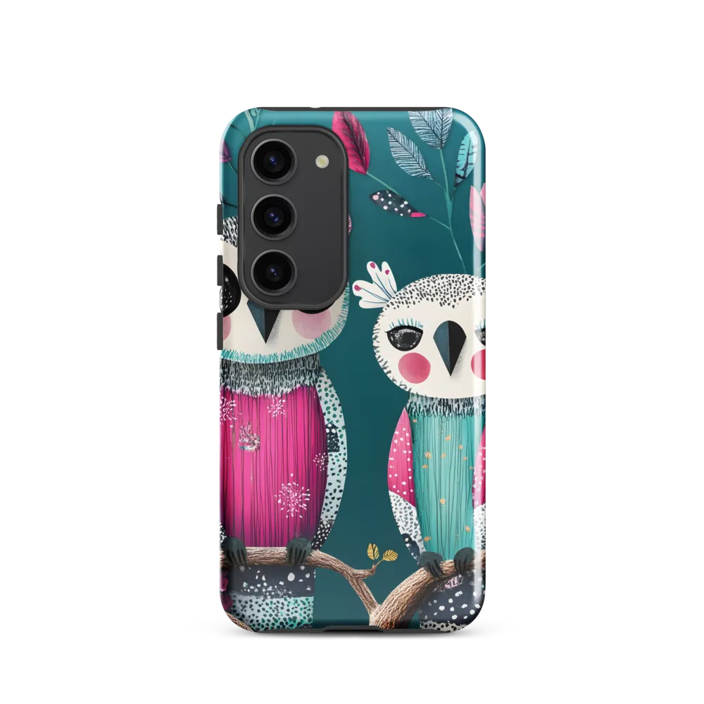 Whimsical Duo: A Celebration of Nature and Color
