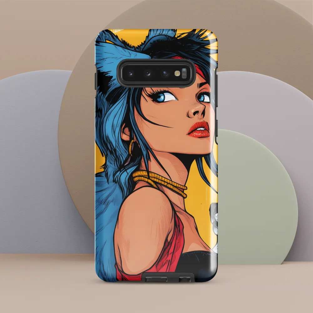 Fierce Elegance | Phone Case |  S10 Plus | Tough Case | Glossy