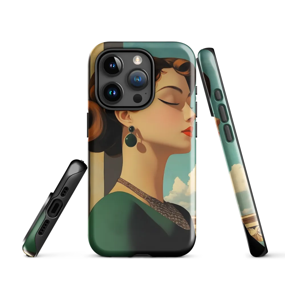 Elegance in Art Deco: A Portrait of Grace