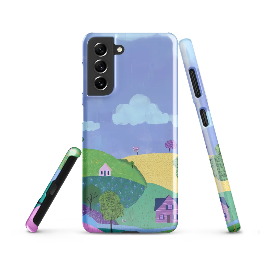 Whimsical Hills and Quaint Homes