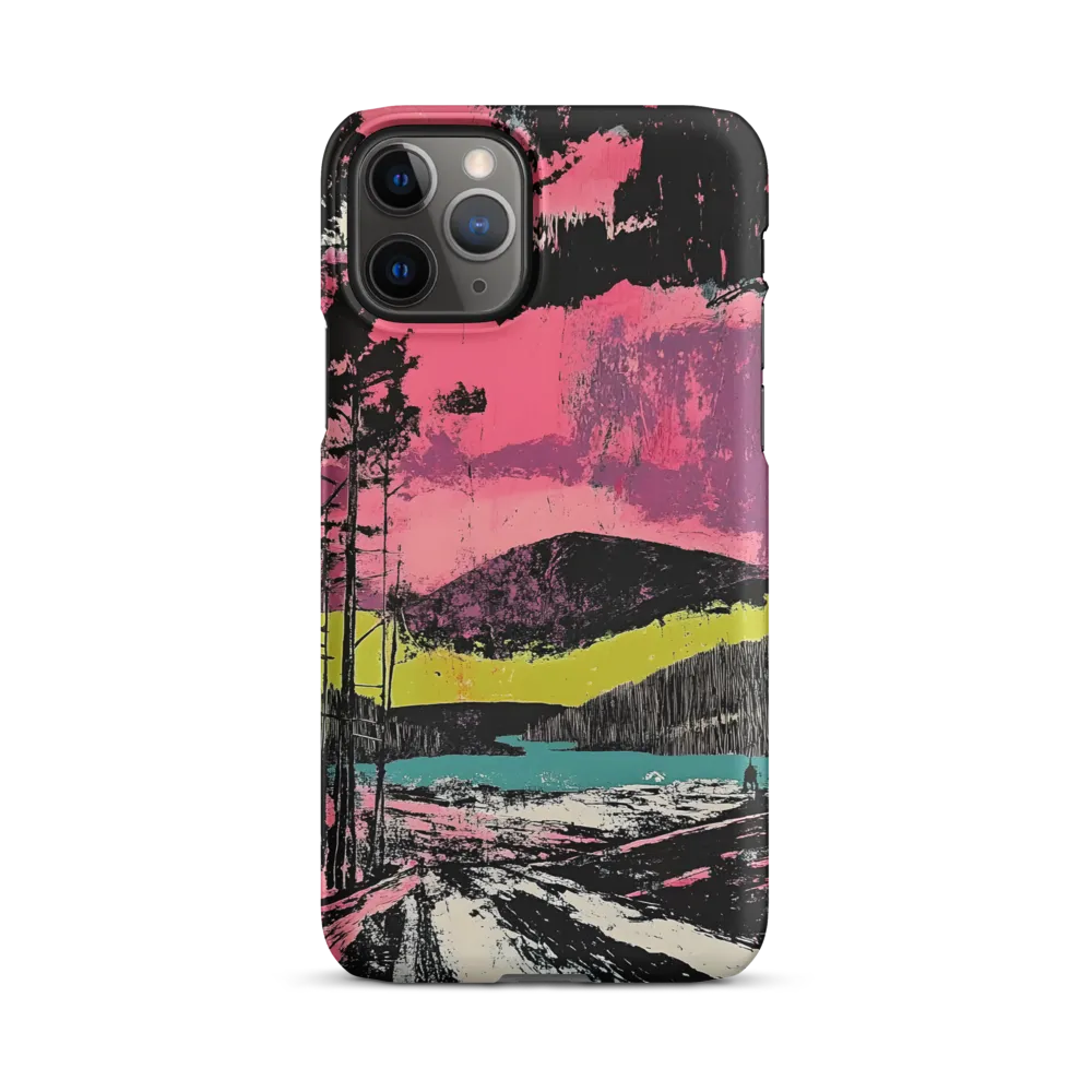 Vibrant Horizons: A Landscape in Contrast
