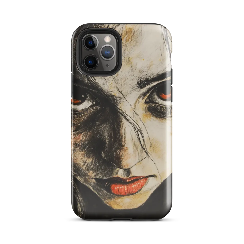 Gaze of Intensity | Phone Case |  11 Pro | Tough Case | Glossy