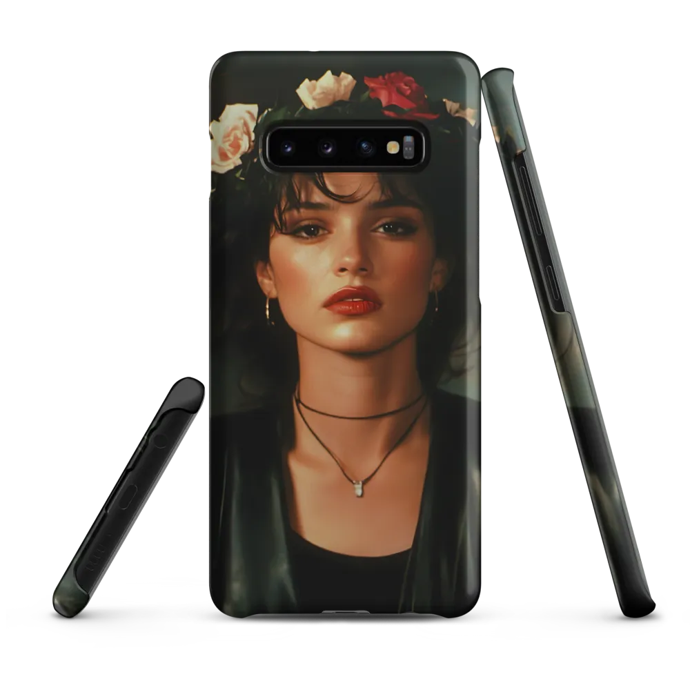 Floral Elegance | Phone Case |  S10 Plus | Snap Case | Matte