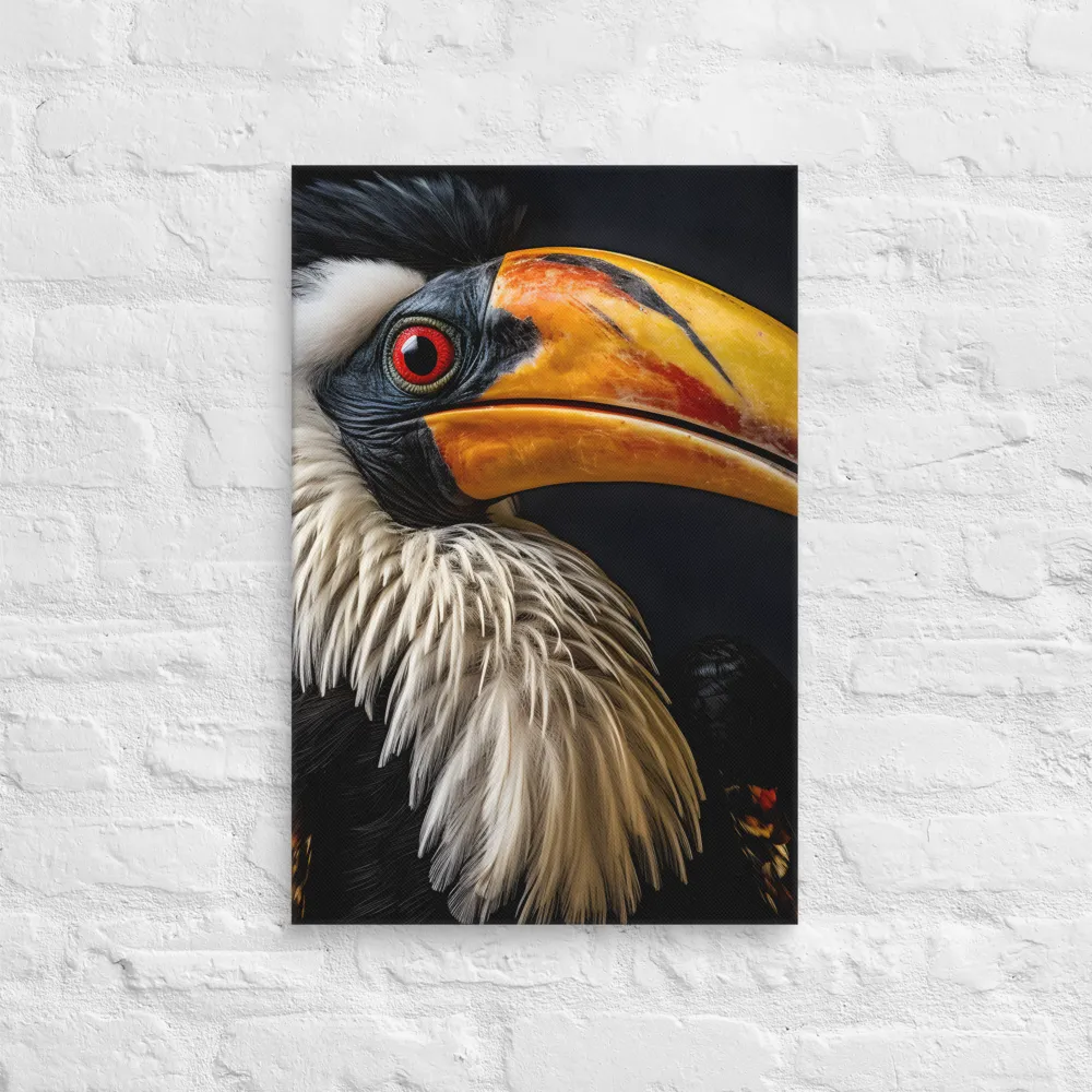 Majestic Hornbill Portrait