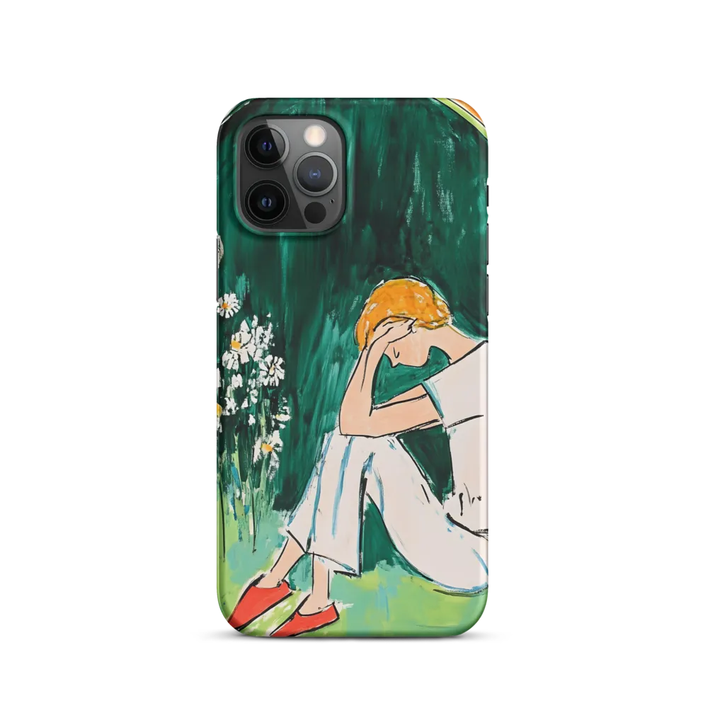 Silent Sorrow | Phone Case |  12 Pro | Snap Case | Matte