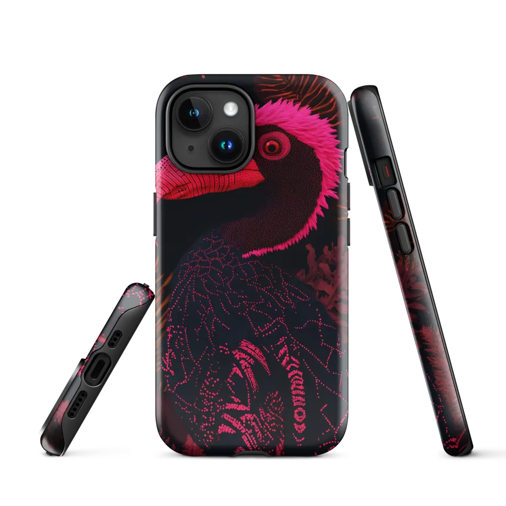 Tropical Echoes: A Modern Avian Portrait