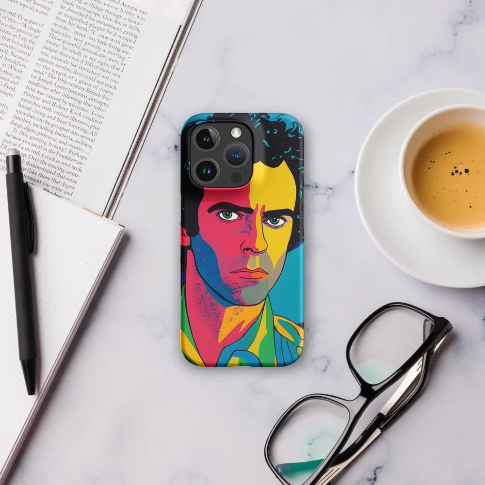 Electric Visage: A Portrait of Vibrance