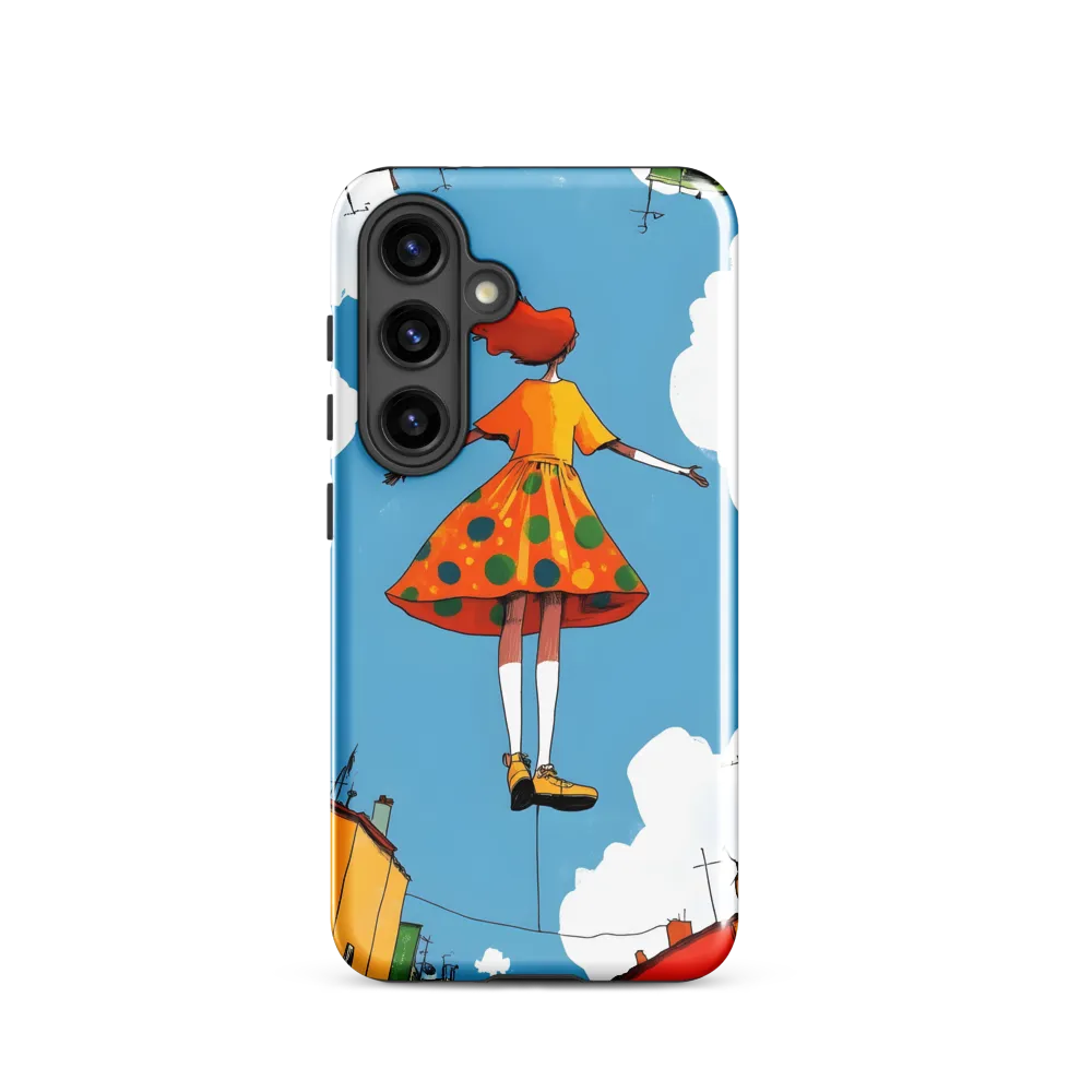 Floating Dreams in a Colorful Sky