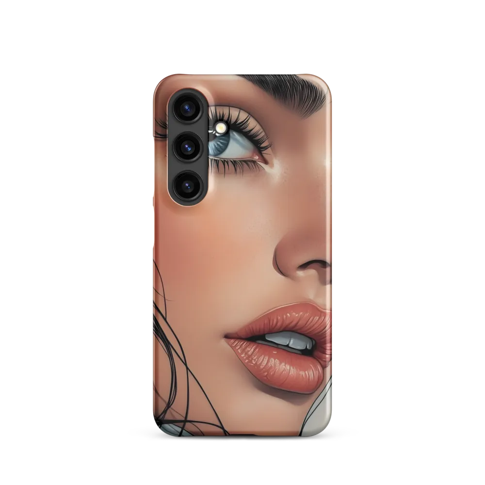 Iris & Skin — Close-Up Portrait
